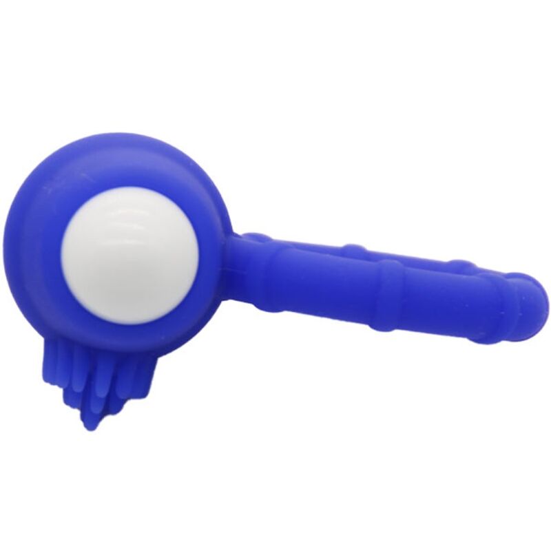 ARMONY - POWER O BLUE SILICONE VIBRATING RING