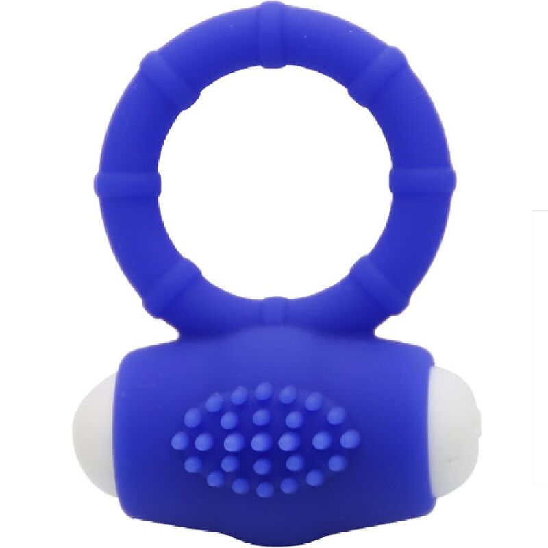 ARMONY - POWER O BLUE SILICONE VIBRATING RING