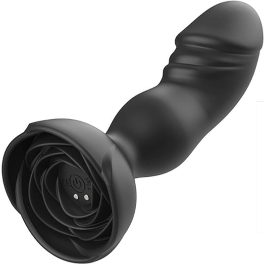 ARMONY - EXTREME A BLOOM PINK VIBRATOR &amp; REMOTE CONTROL ANAL PLUG BLACK