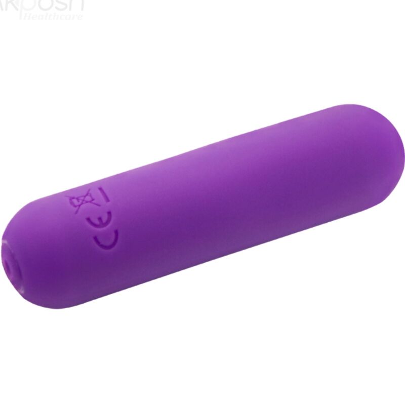 ARMONY - SPLASH HAHA VIBRATING BULLET SILICONE 10 VIBRATIONS 75 X 19 CM PURPLE