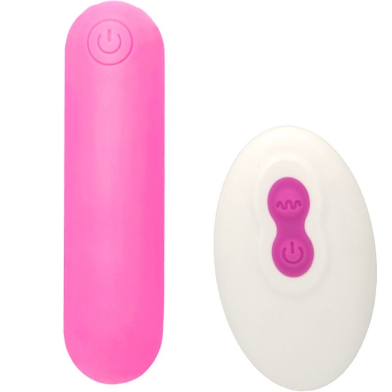 ARMONY - SPLASH JOLINE VIBRATING BULLET SILICONE REMOTE CONTROL 10 VIBRATIONS 65 X 15 CM PINK