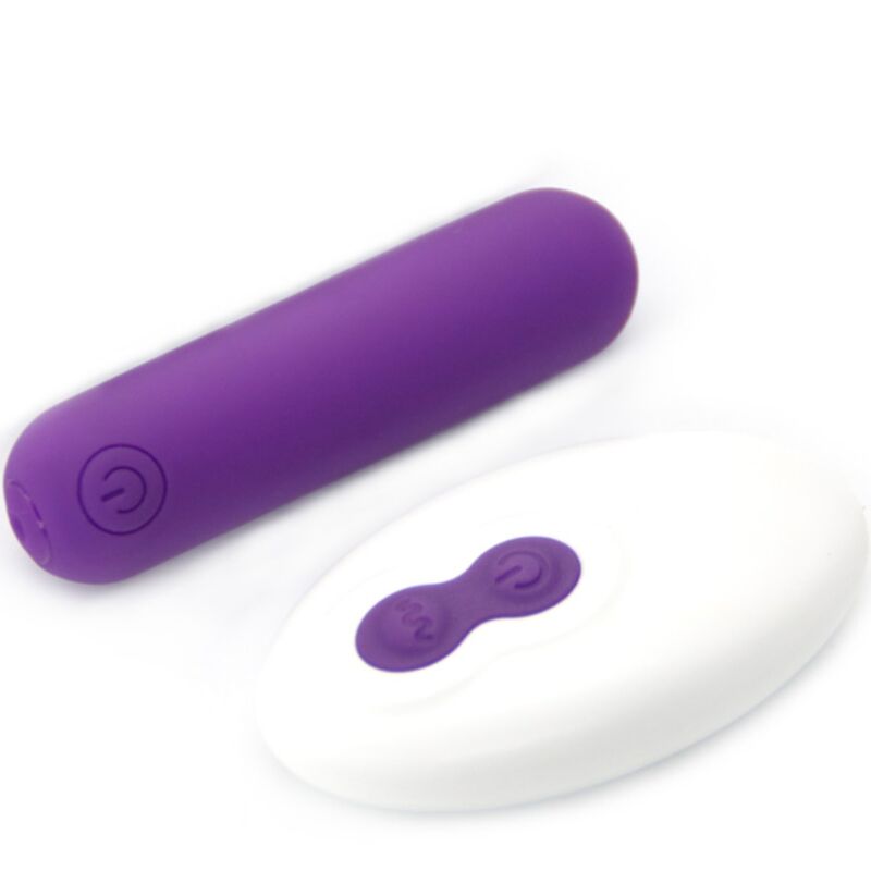 ARMONY - SPLASH JOLINE VIBRATING BULLET SILICONE REMOTE CONTROL 10 VIBRATIONS 6.5 X 1.5 CM PURPLE