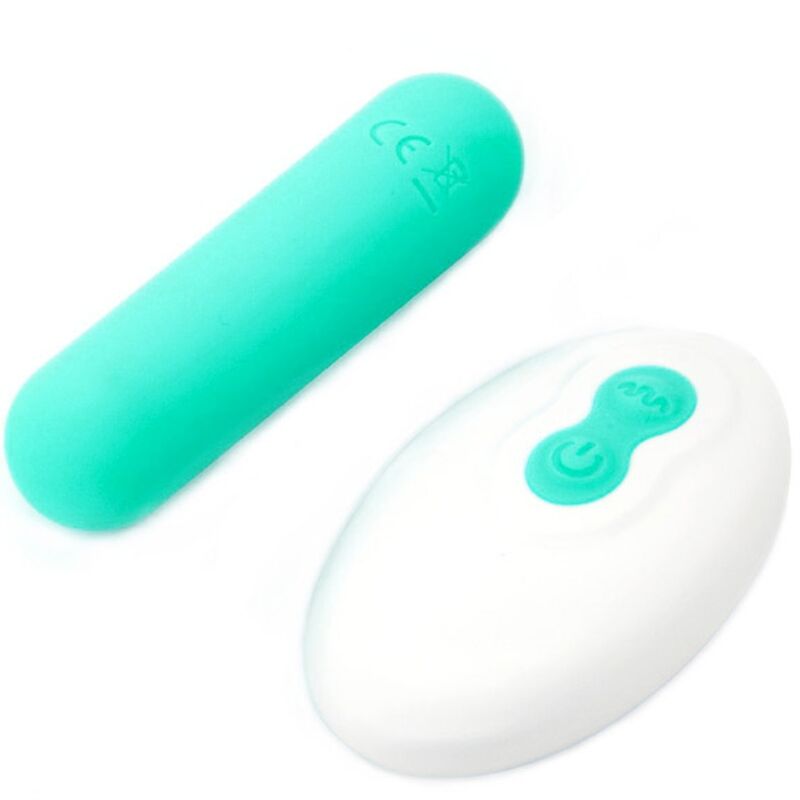 ARMONY - SPLASH JOLINE VIBRATING BULLET SILICONE REMOTE CONTROL 10 VIBRATIONS 65 X 15 CM GREEN