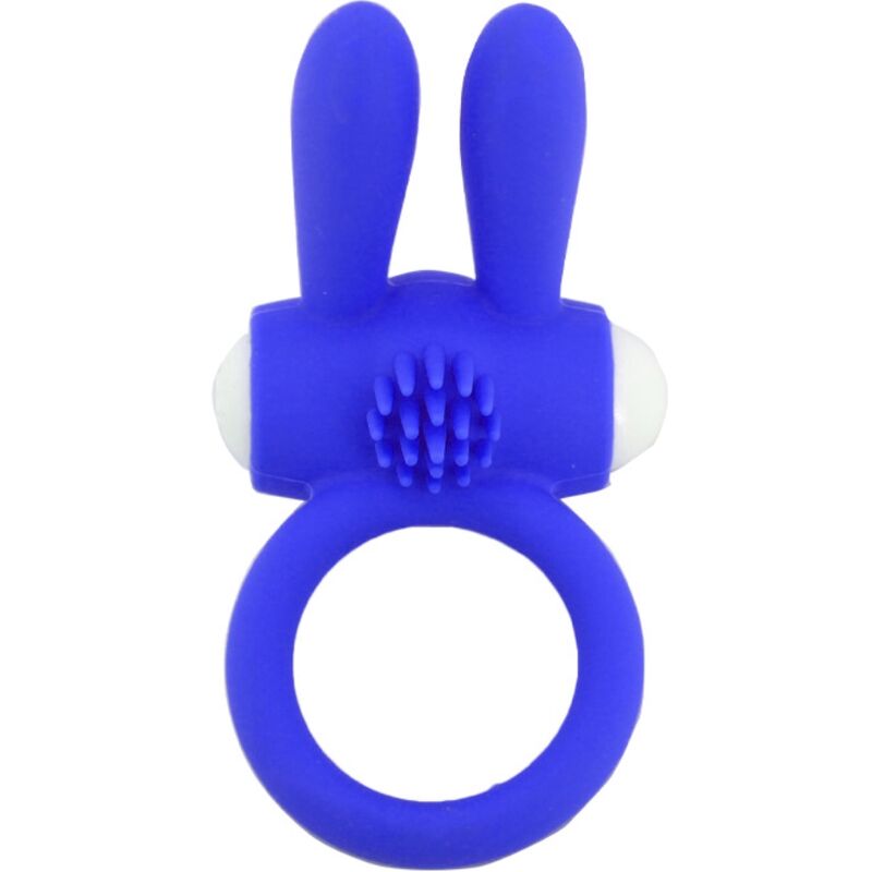 ARMONY - ANEL VIBRATÓRIO DE SILICONE AZUL MR BUNNY