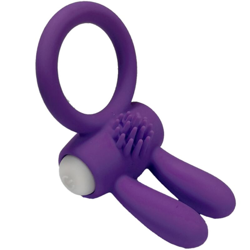 ARMONY - ANEL VIBRATÓRIO MR BUNNY SILICONE ROXO