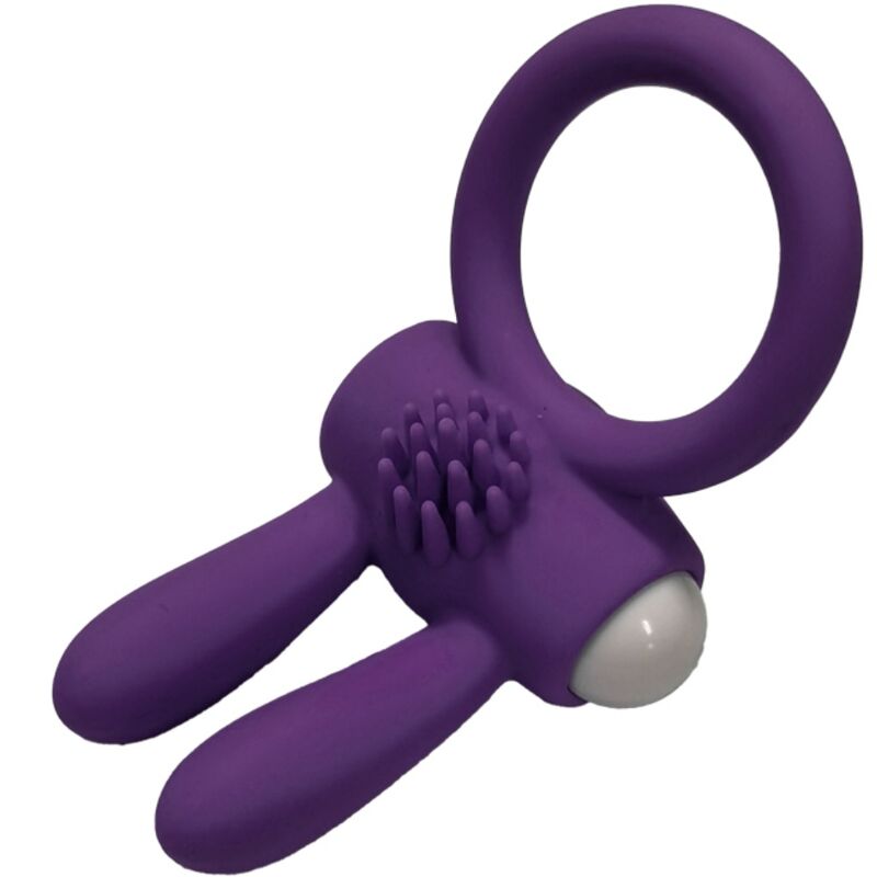 ARMONY - ANEL VIBRATÓRIO MR BUNNY SILICONE ROXO