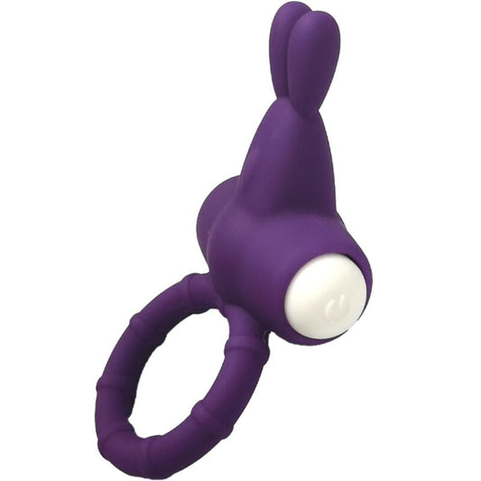 ARMONY - ANEL VIBRATÓRIO MS BUNNY SILICONE ROXO