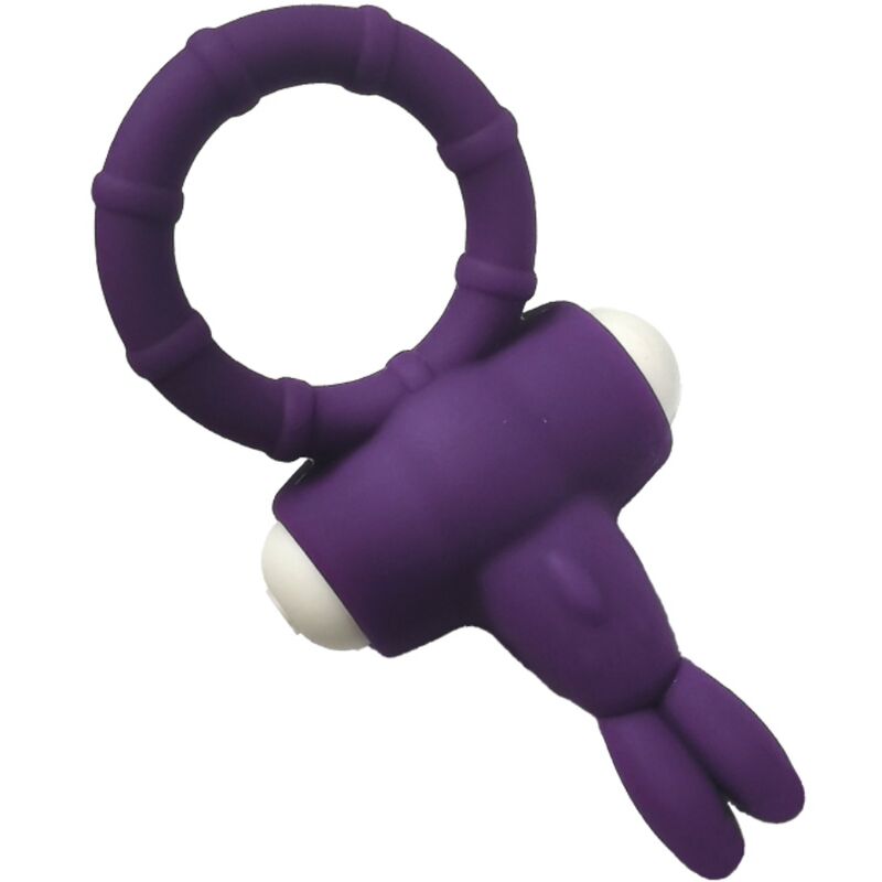 ARMONY - ANEL VIBRATÓRIO MS BUNNY SILICONE ROXO