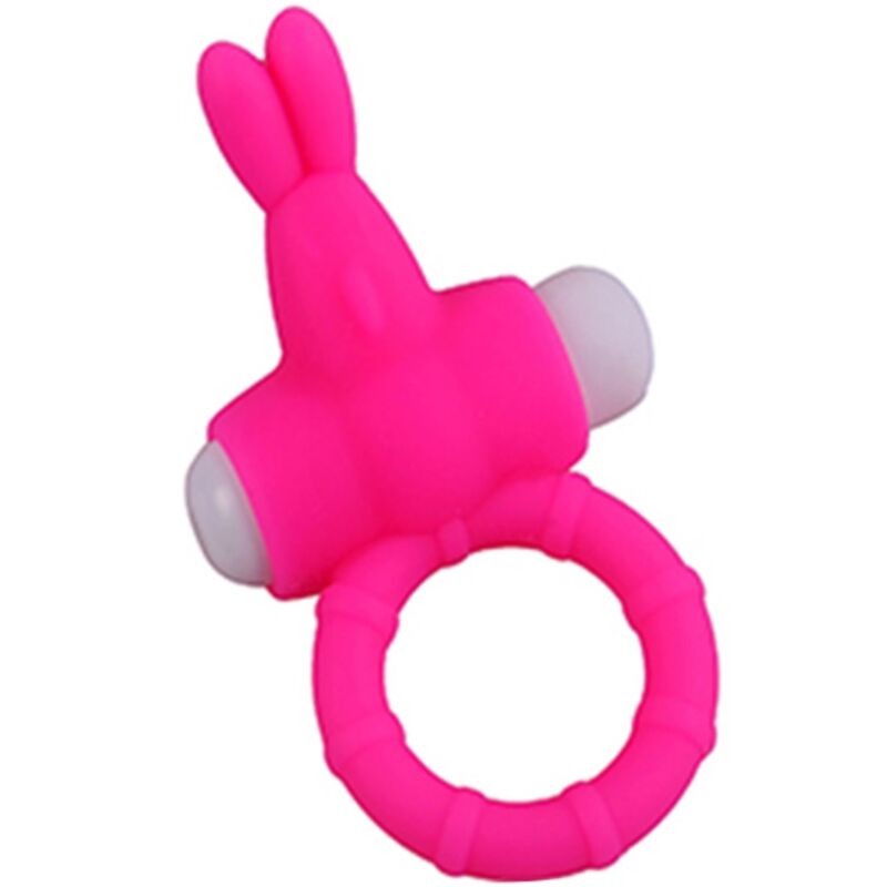 ARMONY - ANEL VIBRATÓRIO DE SILICONE ROSA MS BUNNY