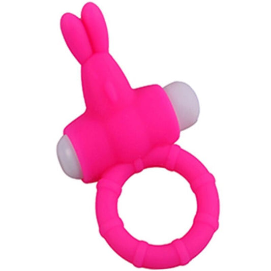 ARMONY - MS BUNNY ANILLO VIBRADOR SILICONA ROSA