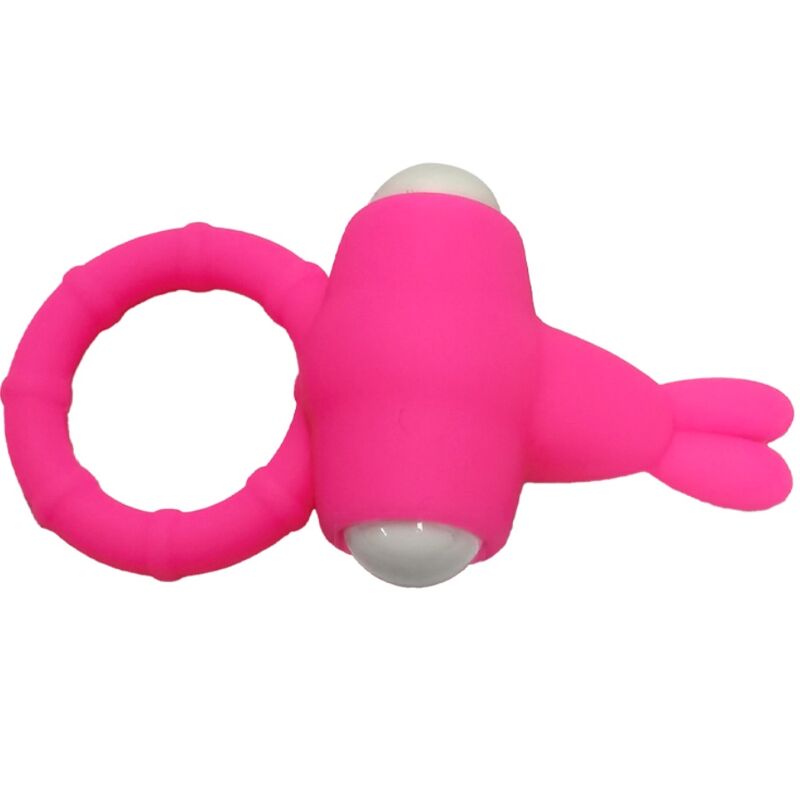 ARMONY - ANEL VIBRATÓRIO DE SILICONE ROSA MS BUNNY