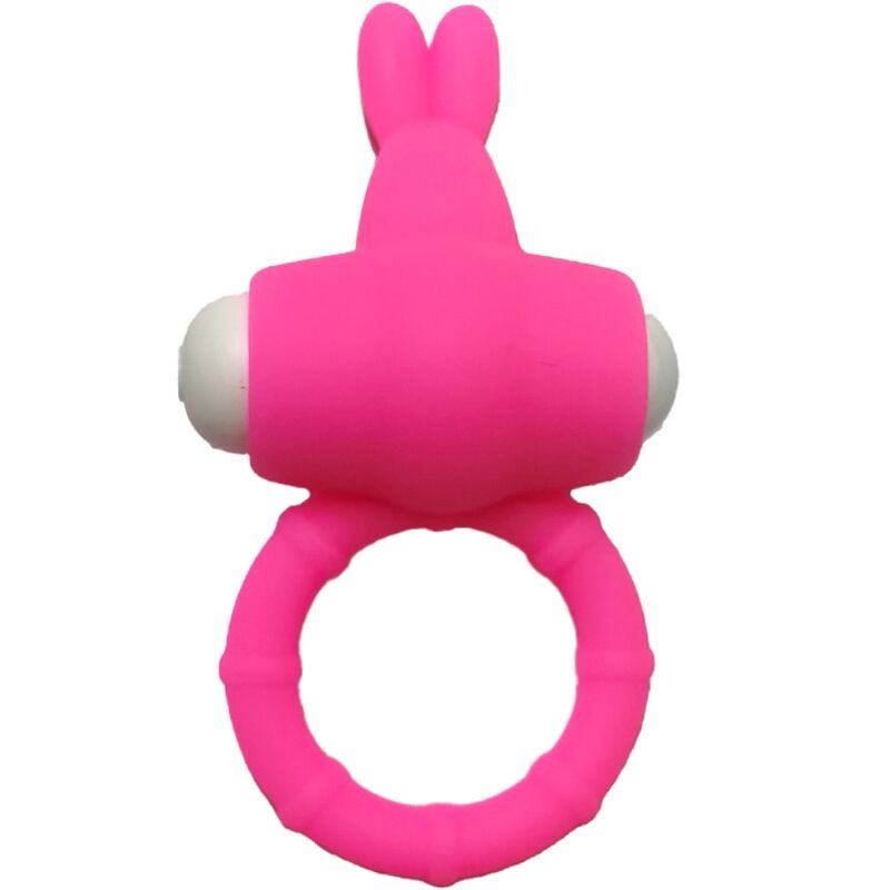 ARMONY - ANEL VIBRATÓRIO DE SILICONE ROSA MS BUNNY