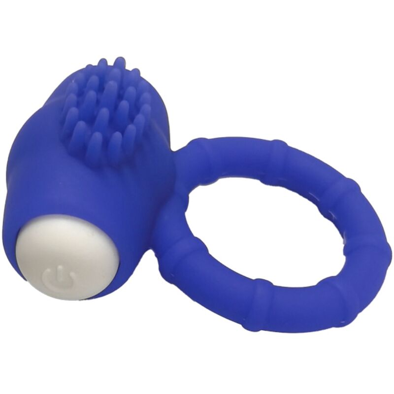 ARMONY - POWER O BLUE SILICONE VIBRATING RING