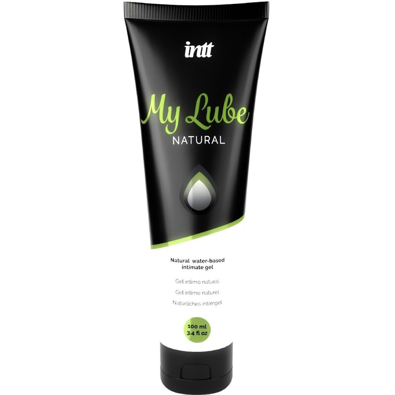 LUBRIFICANTES INTT - MY LUBE LUBRIFICANTE ÍNTIMO NATURAL À BASE DE ÁGUA