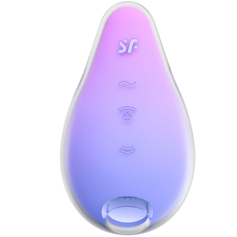 SATISFYER - ESTIMULADOR E VIBRADOR MERMAID VIBES VIOLETA E ROSA