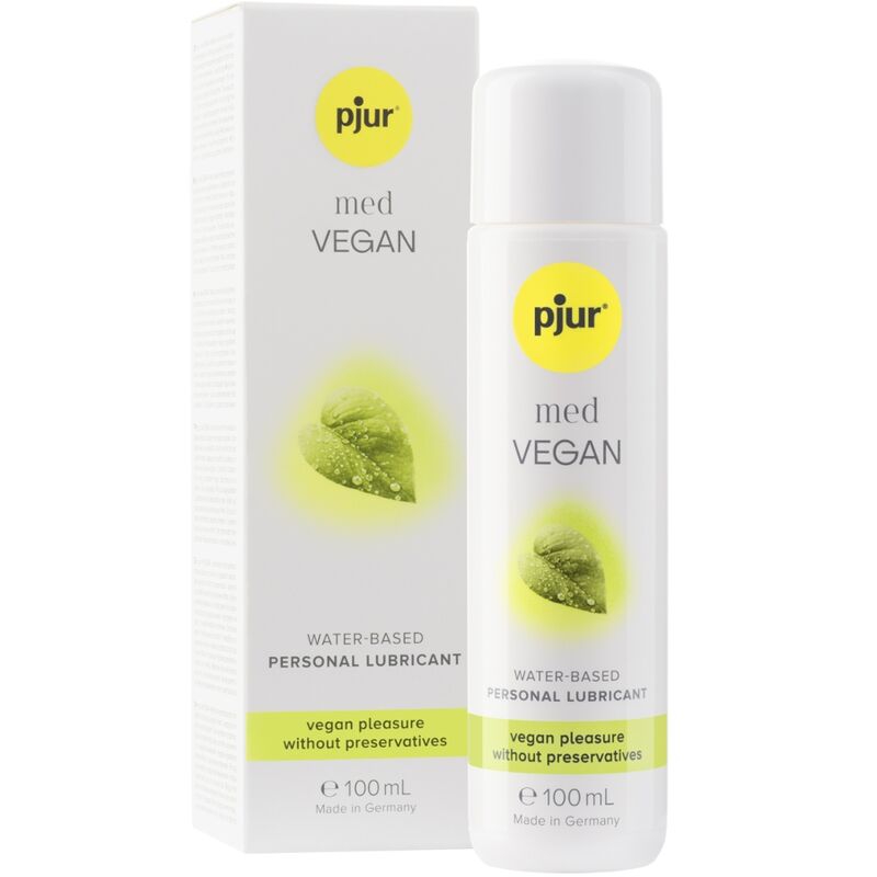 PJUR - MED VEGAN GLIDE LUBRIFICANTE À BASE DE ÁGUA 100 ML