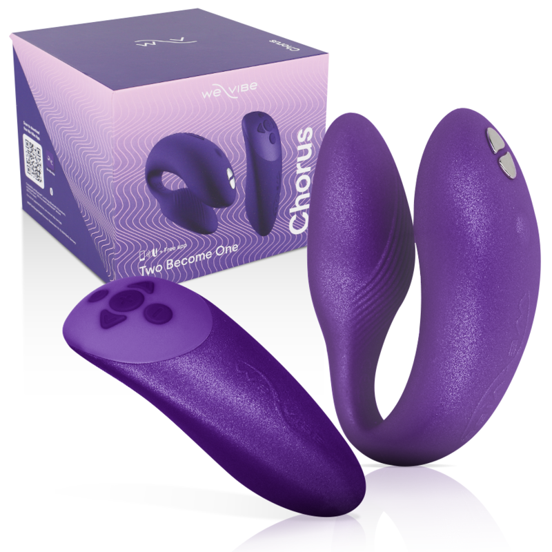 WE-VIBE - VIBRADOR CHORUS PARA CASAIS COM CONTROLE DE APERTO - LILÁS