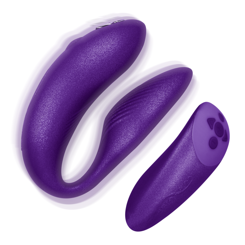 WE-VIBE - VIBRADOR CHORUS PARA CASAIS COM CONTROLE DE APERTO - LILÁS