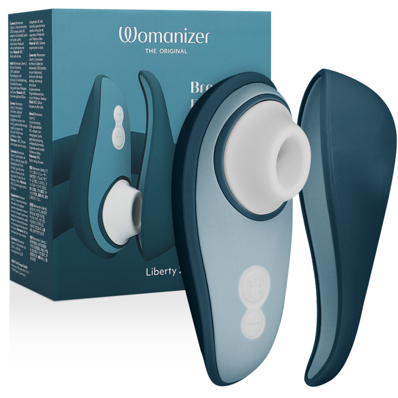 WOMANIZER - LIBERTY 2 ESTIMULADOR & SUCCIONADOR CLITORIS VERDE CLARO