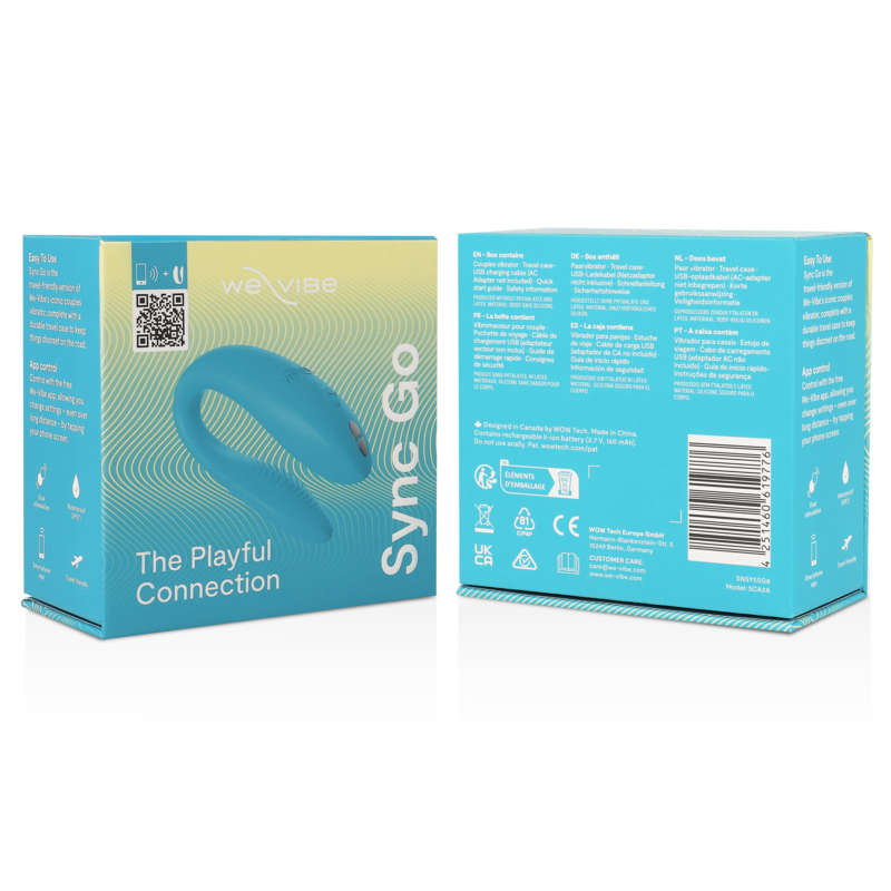 WE-VIBE - SYNC GO DUAL ESTIMULADOR VIOLETA