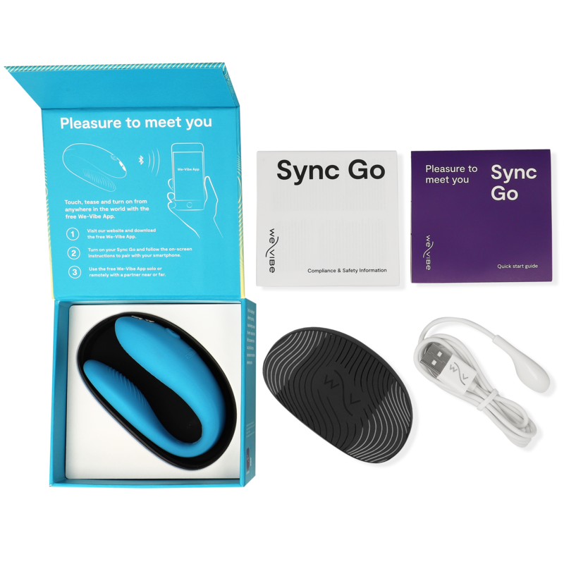 WE-VIBE - SYNC GO DUAL VIOLET STIMULATOR