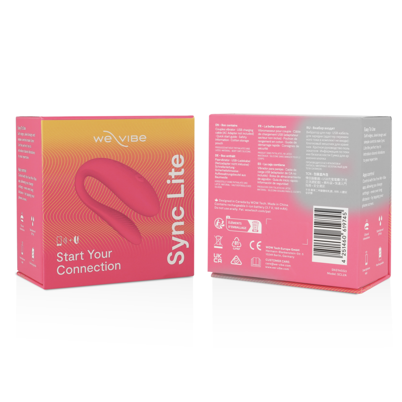 WE-VIBE - ESTIMULADOR DE CLITÓRIS SYNC LITE ROSA