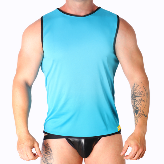 MALE - BLUE T-SHIRT L/XL