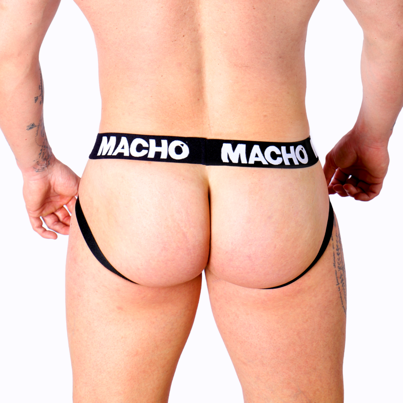 MASCULINO - MX27GR JOCK COURO CINZA BEGE M