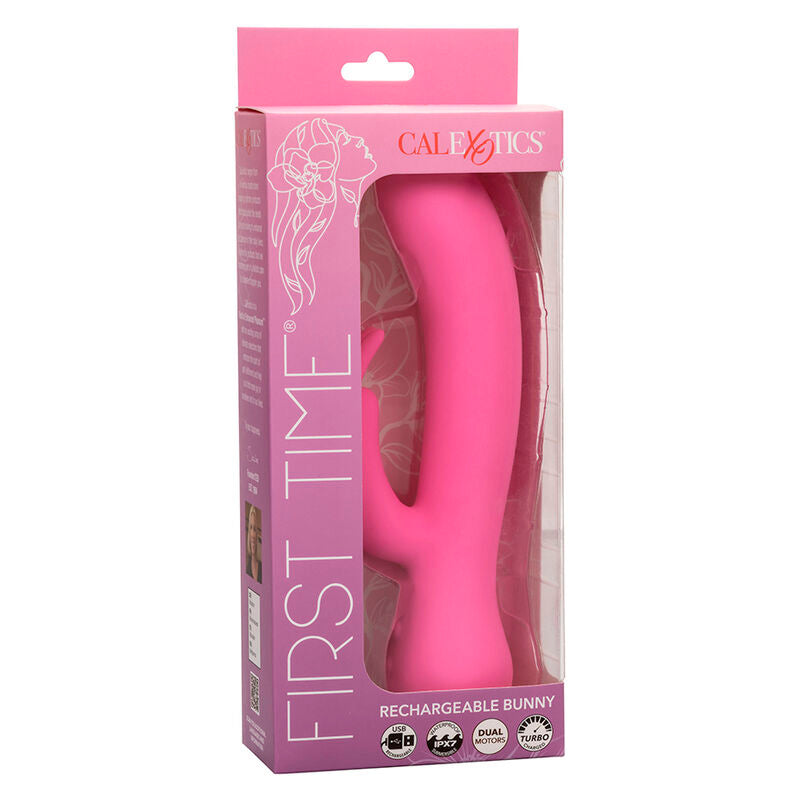 CALEXOTICS - PRIMEIRO VIBRADOR COELHO RECARREGÁVEL ROSA