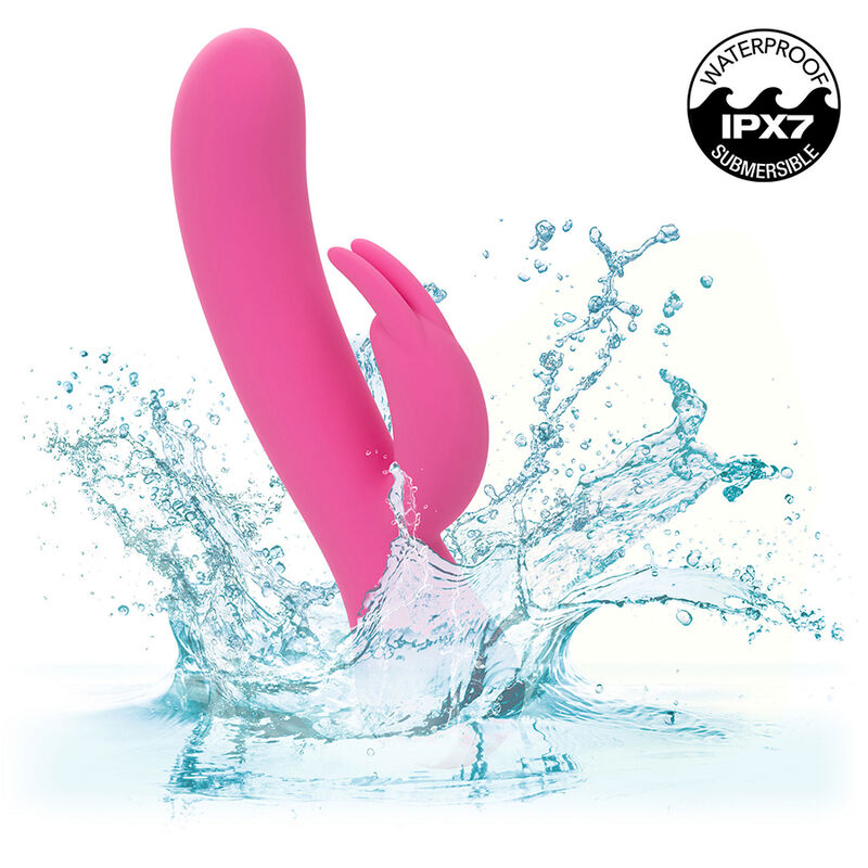 CALEXOTICS - PRIMEIRO VIBRADOR COELHO RECARREGÁVEL ROSA