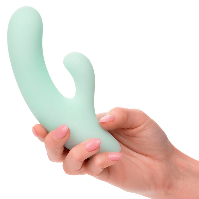 CALEXOTICS - PACIFICA FIJI VIBRATOR AND G-SPOT STIMULATOR 10 VIBRATIONS AQUA