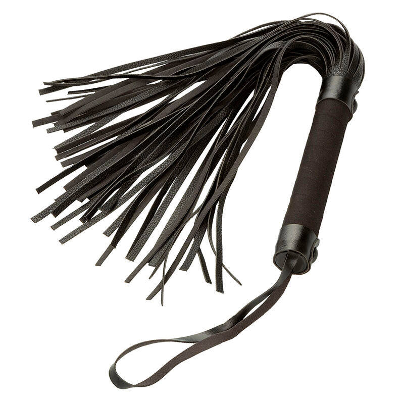 CALEXOTICS - NOCTURNAL BLACK LEATHER WHIPPER