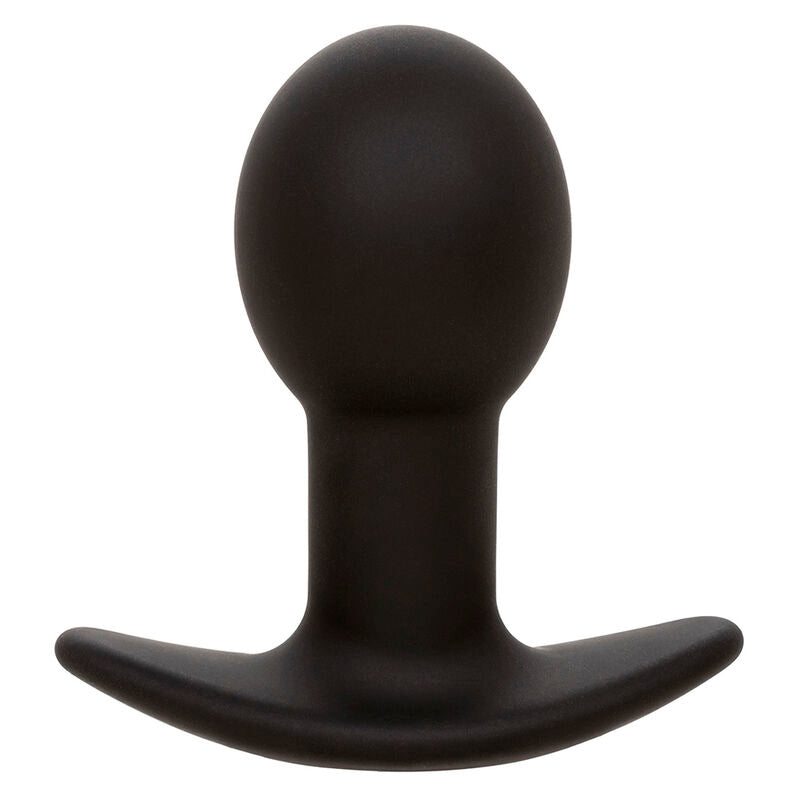 CALEXOTICS - ROCK BOTTOM ANAL PLUG 10 VIBRATIONS SILICONE BLACK