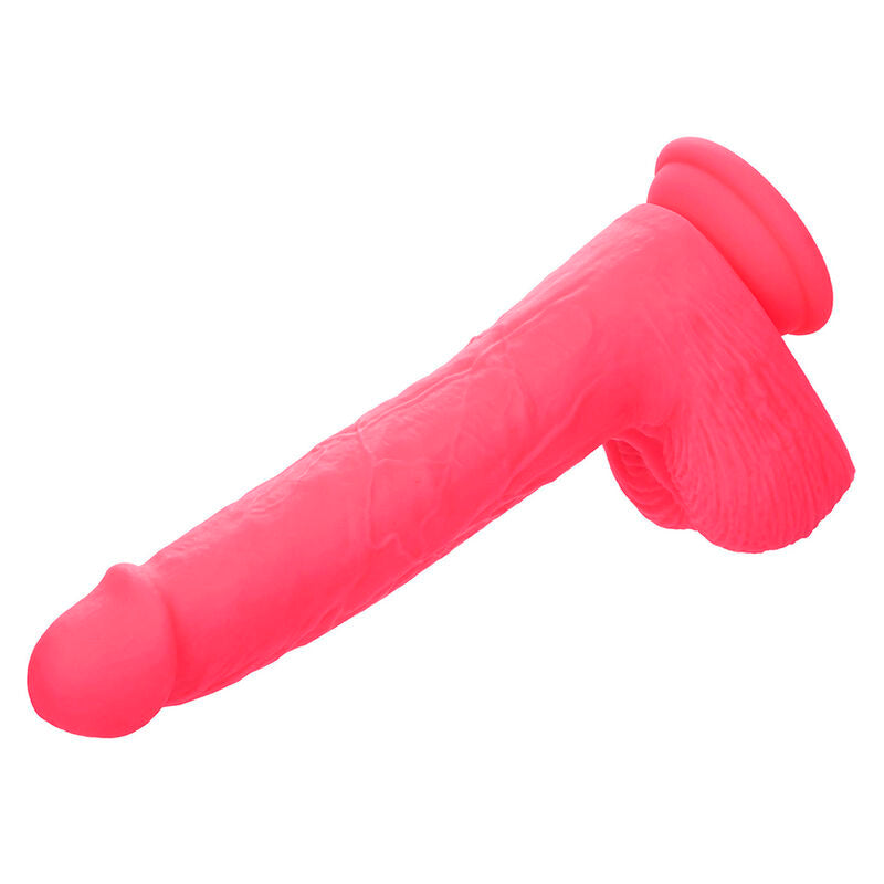 CALEXOTICS - VIBRADOR REALISTA STUDS 10 VIBRAÇÕES E ROSA