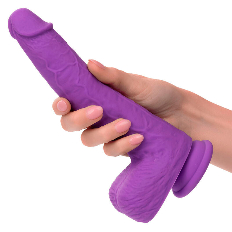 CALEXOTICS - STUDS VIBRATING AND RECHARGEABLE 10 VIBRATIONS VIOLET