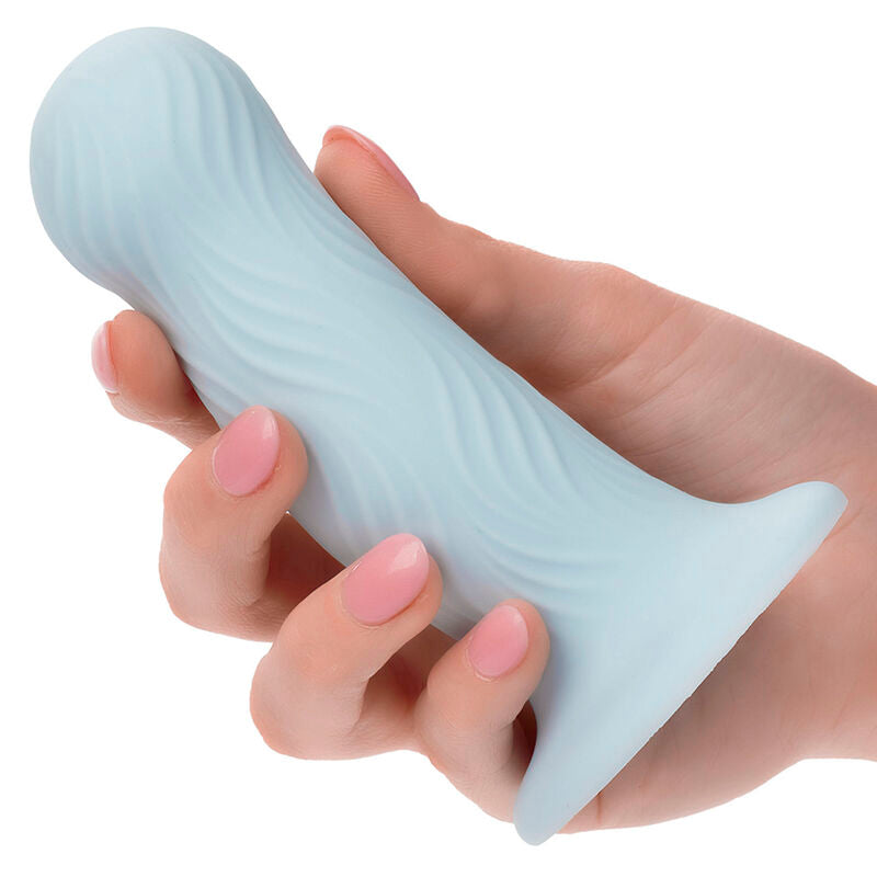 CALEXOTICS - PLUG ANAL DE ESPUMA AZUL WAVE RIDER