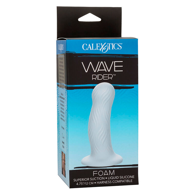 CALEXOTICS - PLUG ANAL DE ESPUMA AZUL WAVE RIDER