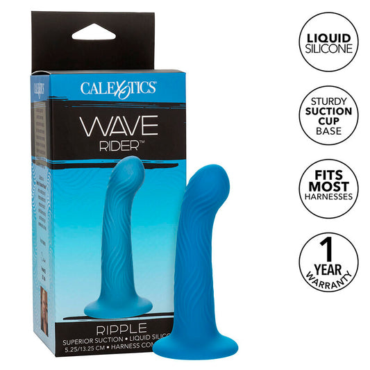 CALEXOTICS - WAVE RIDER RIPPLE PLUG ANAL BLUE