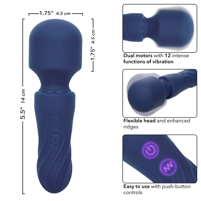 CALEXOTICS - CHARISMA CHARM MASSAGEADOR DE 12 FUNÇÕES ROXO