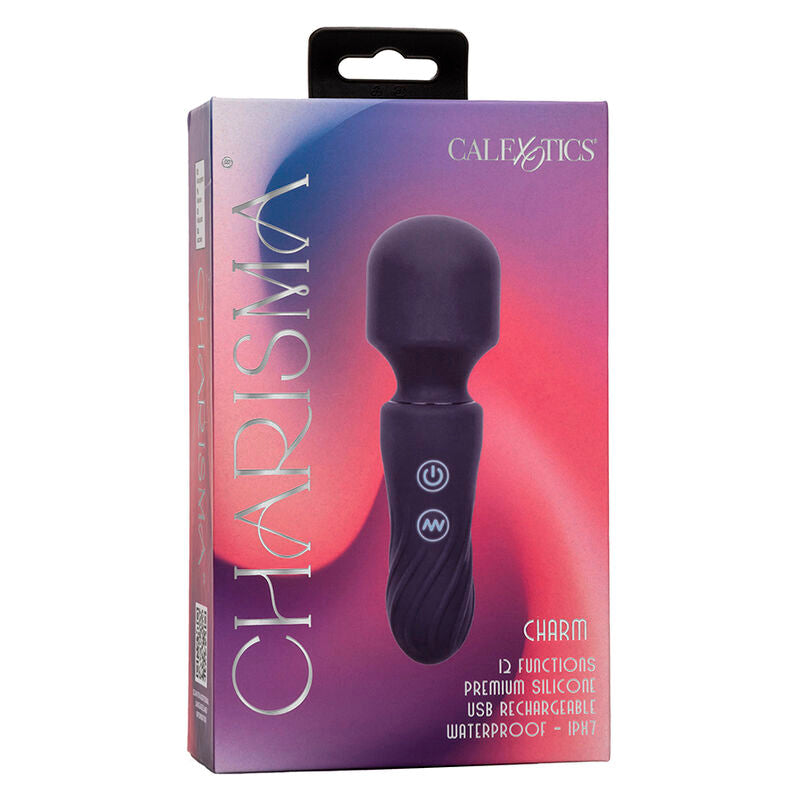 CALEXOTICS - CHARISMA CHARM MASSAGEADOR DE 12 FUNÇÕES ROXO