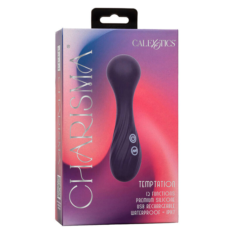 CALEXOTICS - CHARISMA TEMPTATION MASSAGER 12 FUNÇÕES ROXO