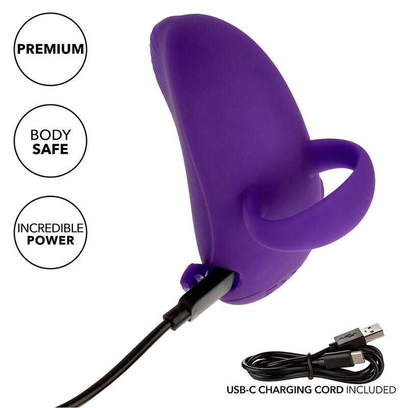 CALEXOTICS - ENVY 7 VIBRATION ROLLING BALL MASSAGER PURPLE