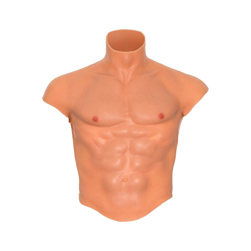 HIDDEN DESIRE - ALTER EGO SILICONE TORSO MASCULINO T-SHIRT COM ABS NATURAL