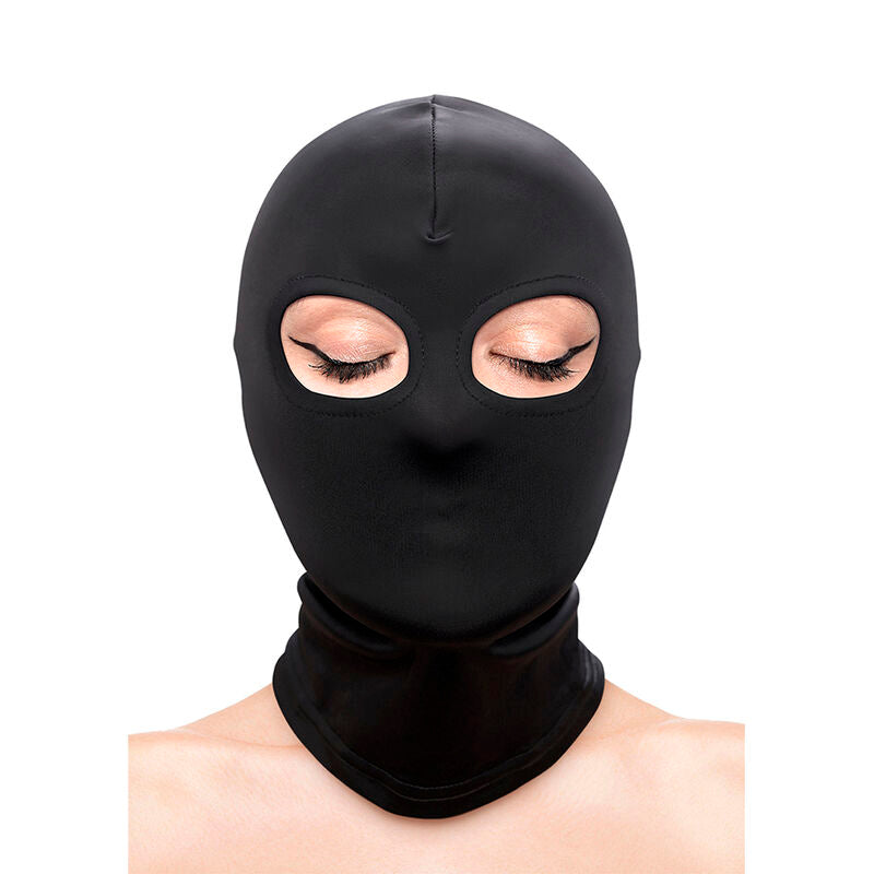 NS NOVELTIES - FETISH &amp; FASHION BLACK NYLON EYE OPENING BALACLAVA