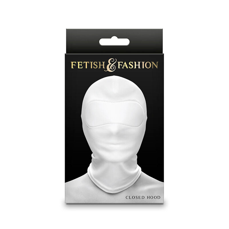 NS NOVELTIES - FETISH &amp; FASHION WHITE NYLON FULL BALACLAVA