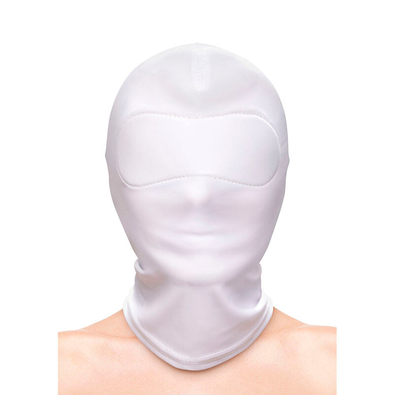 NS NOVELTIES - FETISH &amp; FASHION WHITE NYLON FULL BALACLAVA