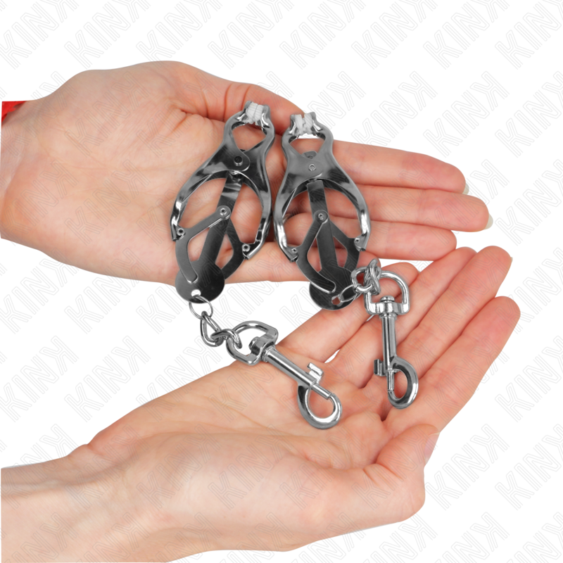 KINK - JAPANESE STYLE NIPPLE CLAMPS WITH HOOKS