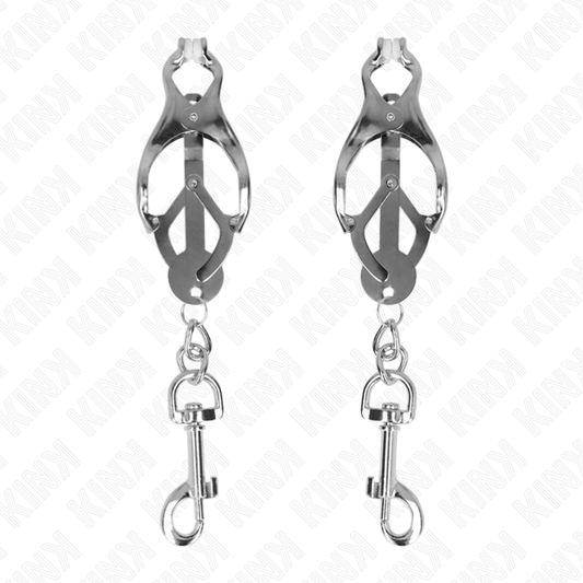 KINK - JAPANESE STYLE NIPPLE CLAMPS WITH HOOKS