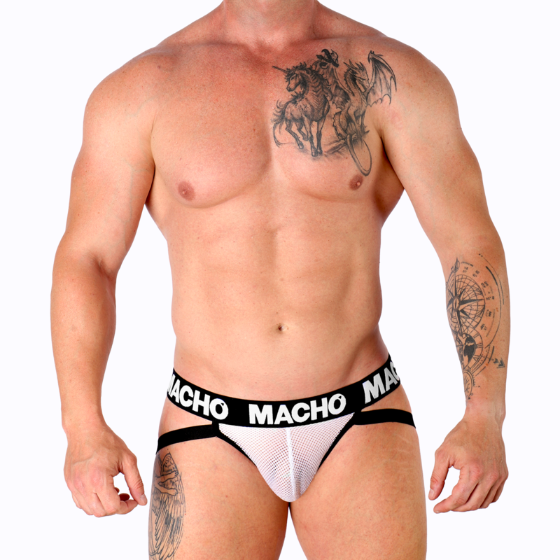 MACHO - MX26X1 BRANCO GRID JOCK S