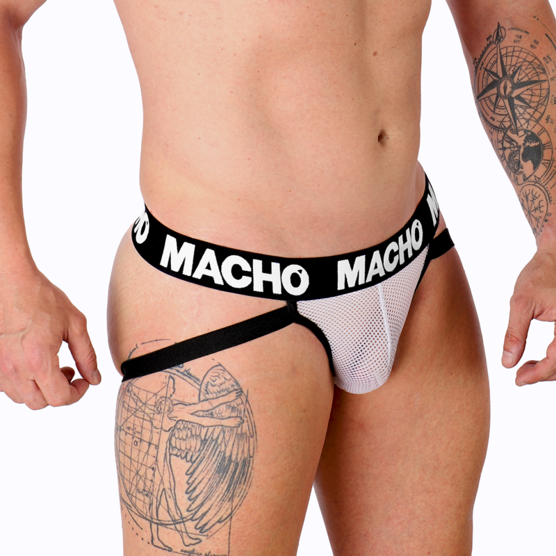 MACHO - MX26X1 BRANCO GRID JOCK S